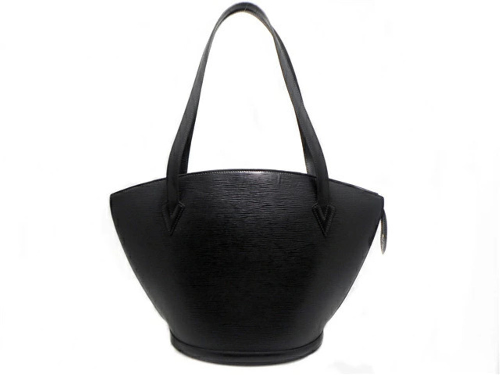 LOUIS VUITTON Saint Jacques Shoulder Bag Epi Leather Noir Black